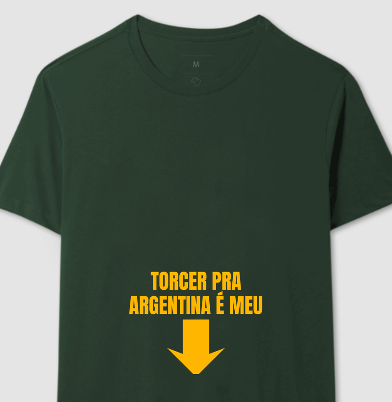 Torcer pra argentina é meu