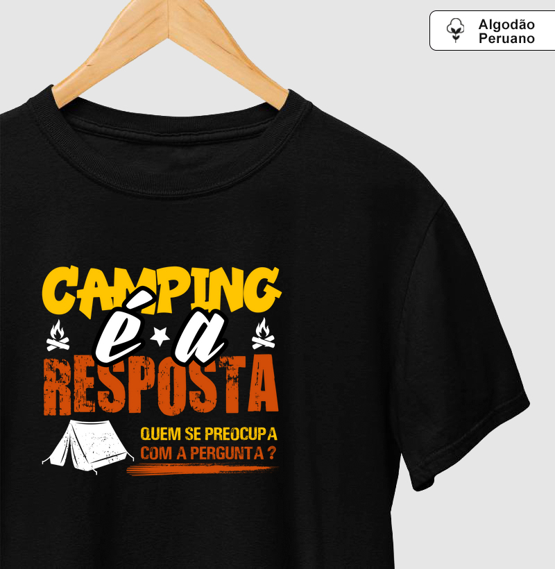 Camping é a resposta.