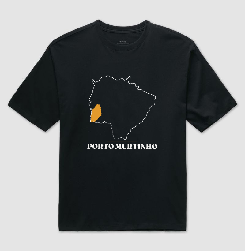 Porto Murtinho | Traço MS - Camiseta Oversized