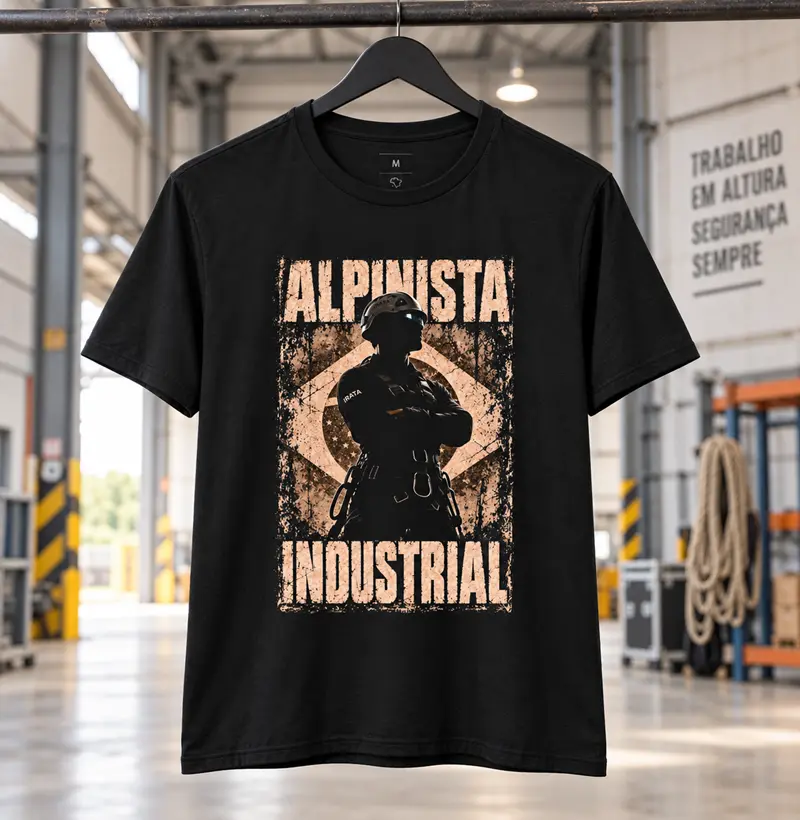 Alpinista Industrial - Homem Irata - Camiseta