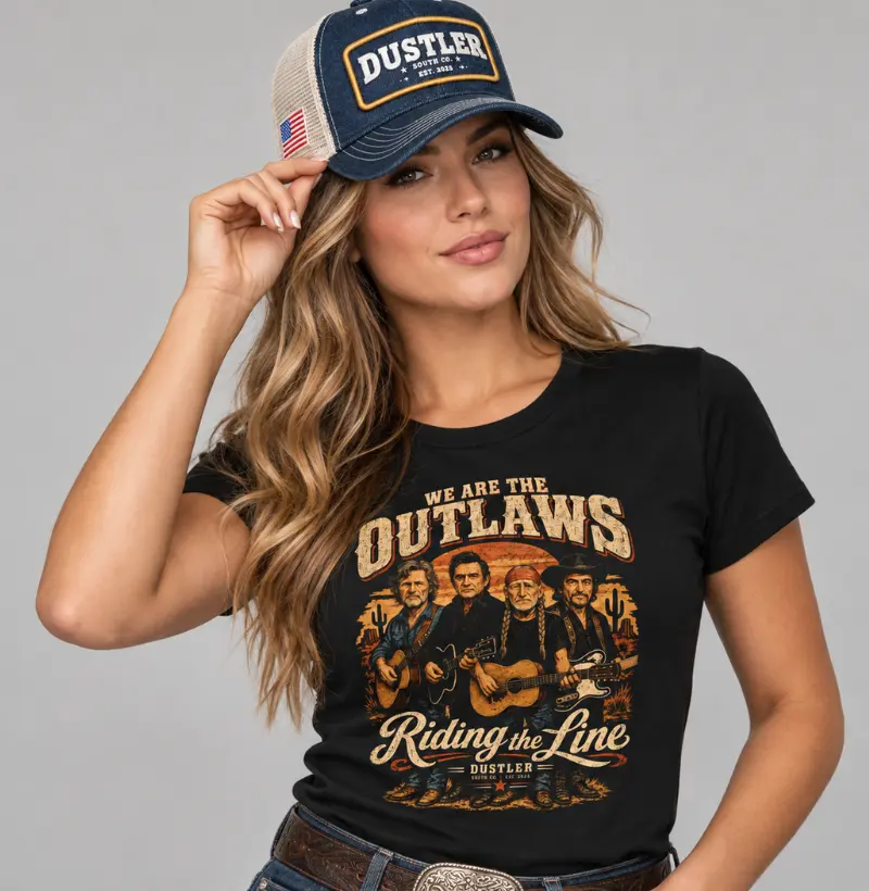 Country Feminina We Are The Outlaws Riding The Line