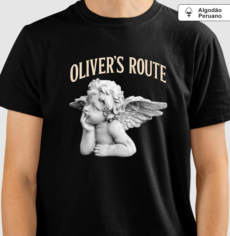 Querubim - Camiseta Algodão Peruano