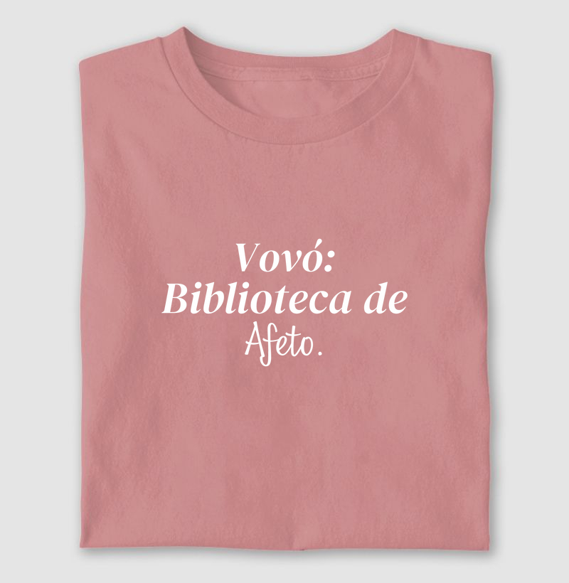 VOVÓ: BIBLIOTECA DE AFETO.