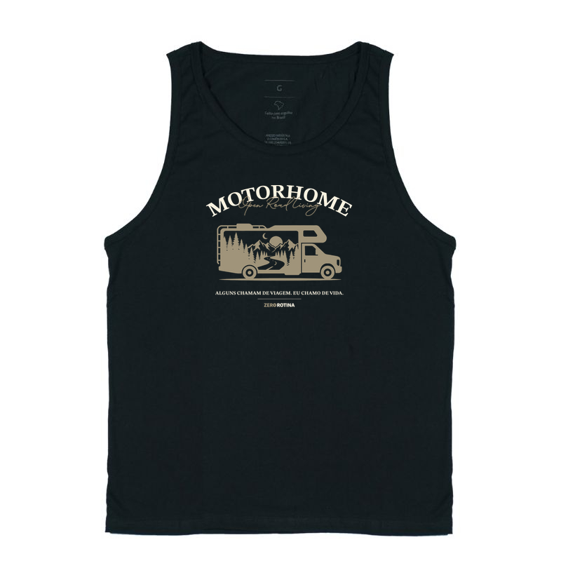 Camiseta Motorhome — Open Road Living - Regata