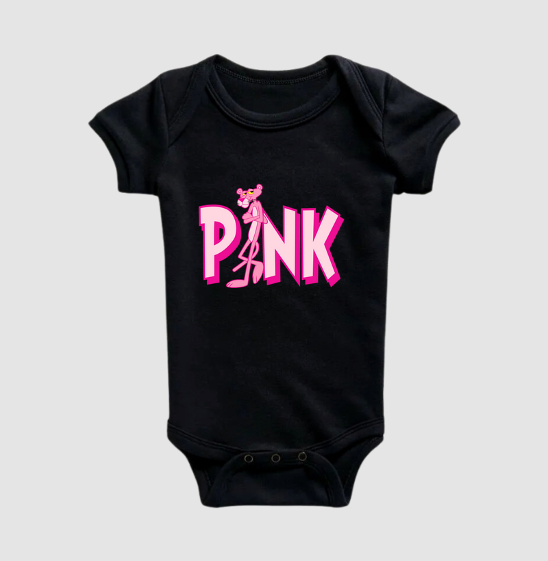 Camiseta Pantera Cor de Rosa