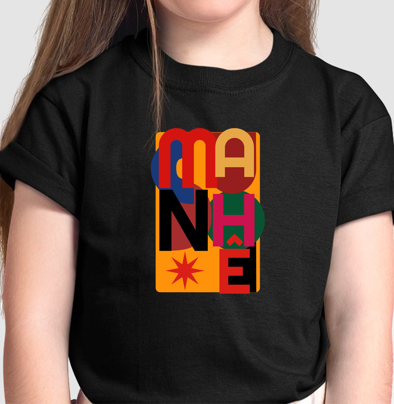 Camiseta infantil Manhê - Algodão Premium