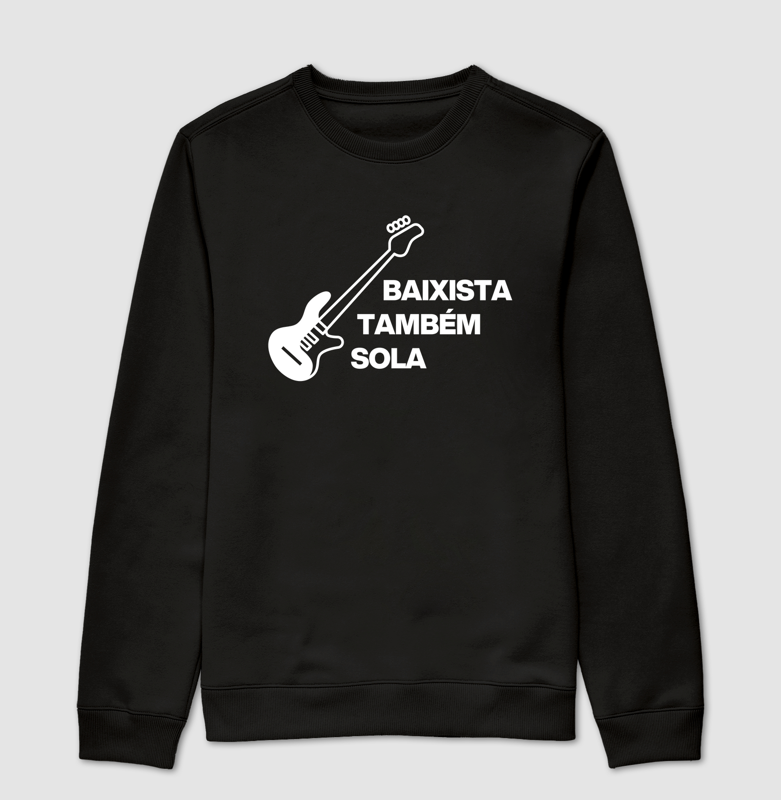 Baixista também sola