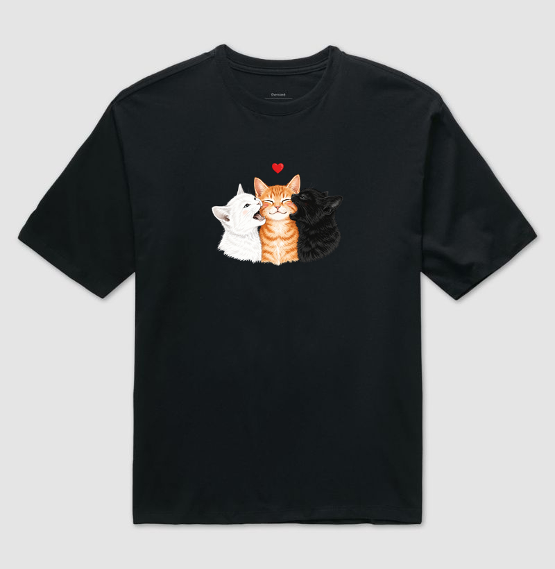 White Orange & Black