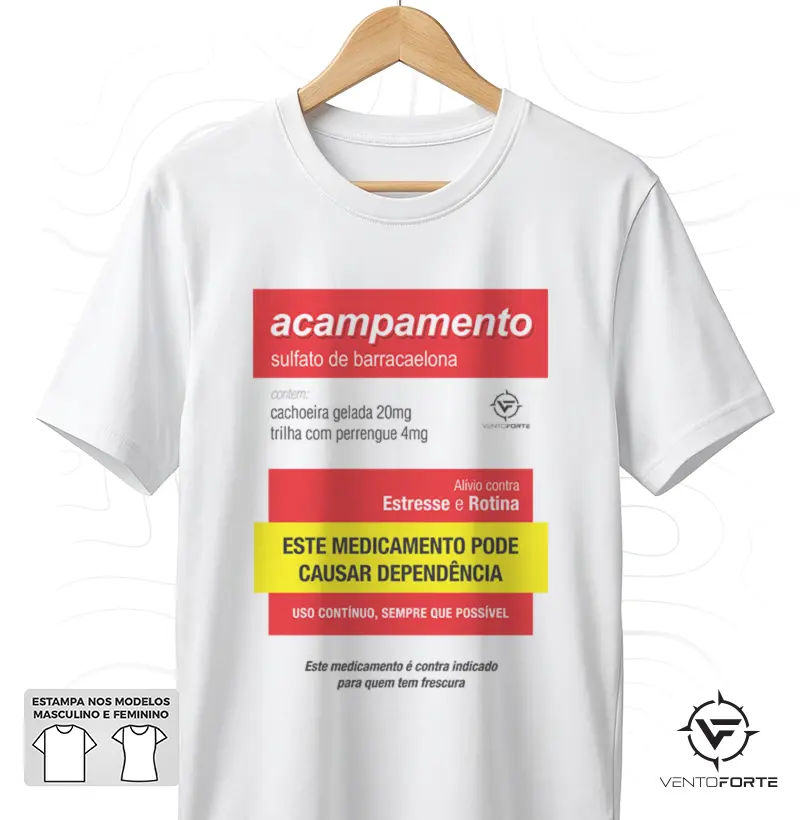 Acampamento é o remédio