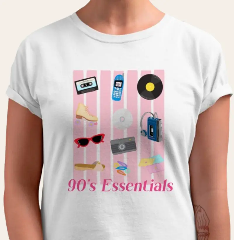 Camiseta Algodão Peruano - 90's essentials