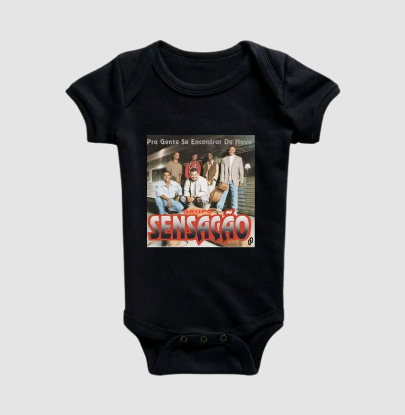 670 - GRUPO SENSAÇÃO LP PRA GENTE SE ENCONTRAR DE NOVO. - Body Infantil