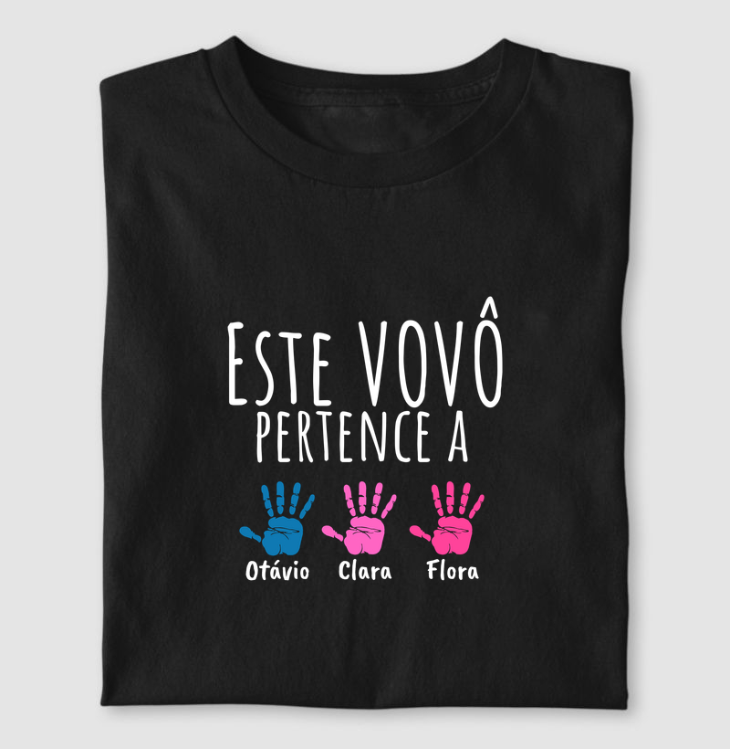 Vovô pertence: Otávio, Clara e Flora