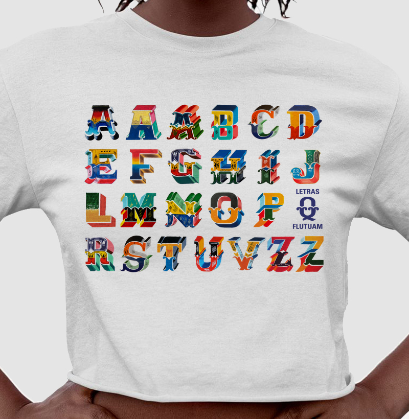 Camisa Alfabeto