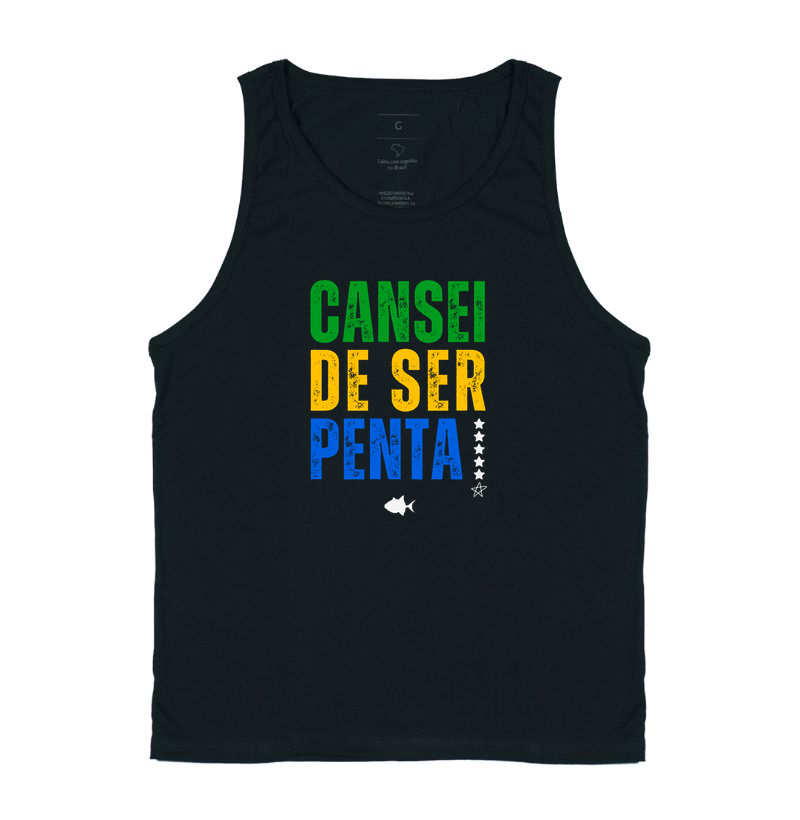 Cansei de ser Penta Colorido - Regata - #28701
