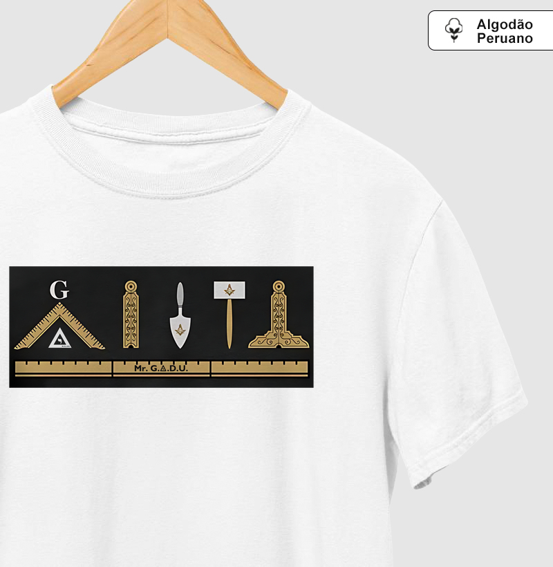 Camiseta Ferramentas - Mr. GADU - Algodão Peruano