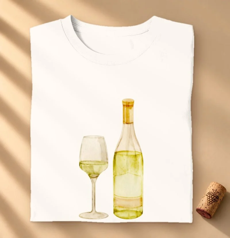 Camiseta Vinho Branco