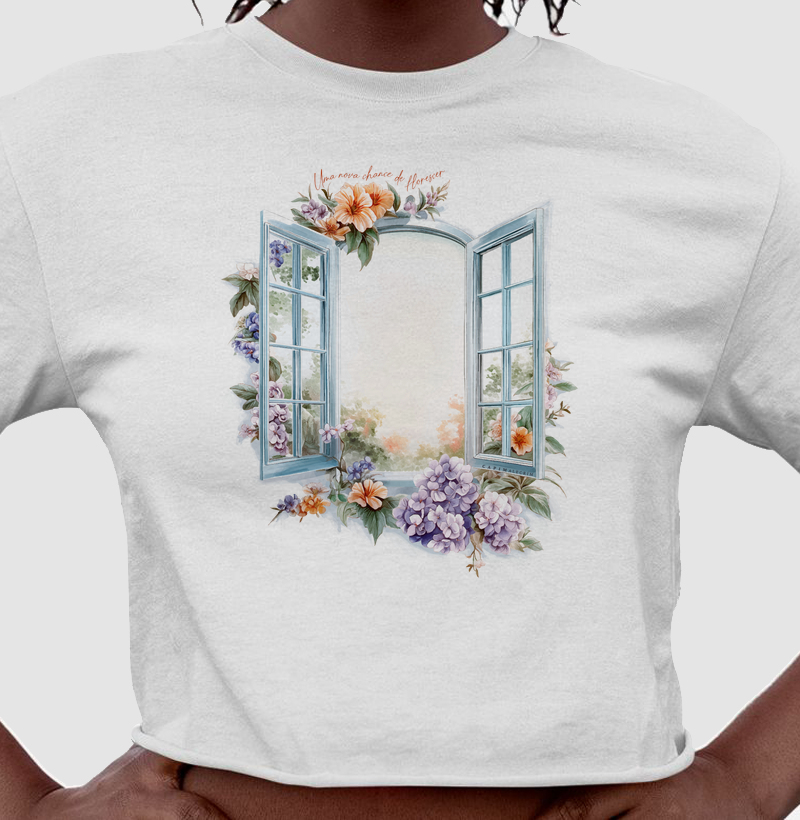 Cropped Janela Florida