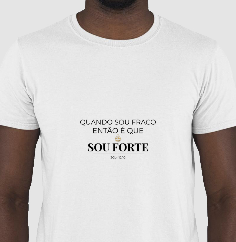  Camiseta Sacramento Unção dos Enfermos - Graça na Fraqu