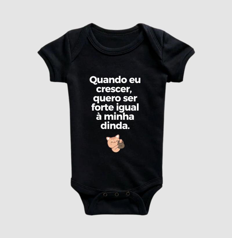 Forte igual à minha dinda