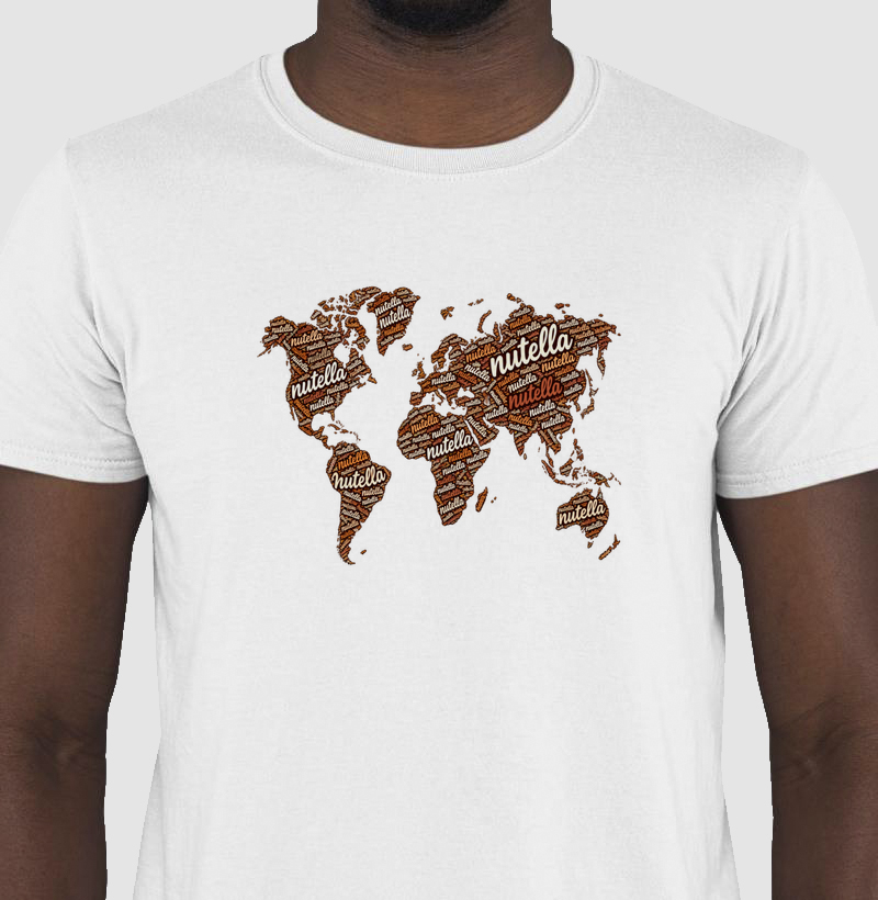 Mapa Mundi Nutella