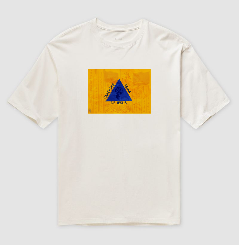 Oversized - Bandeira Carolina de Jesus (por Orádia Porciúncula)