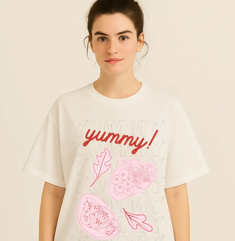 Camiseta Oversized Yummi!