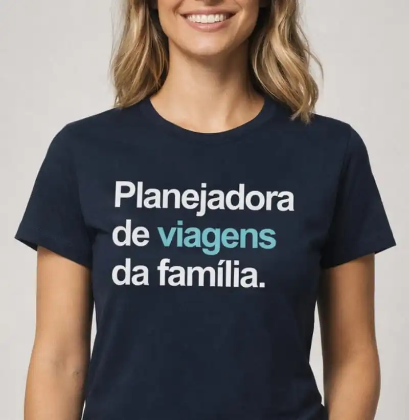 Planejadora de viagens da família