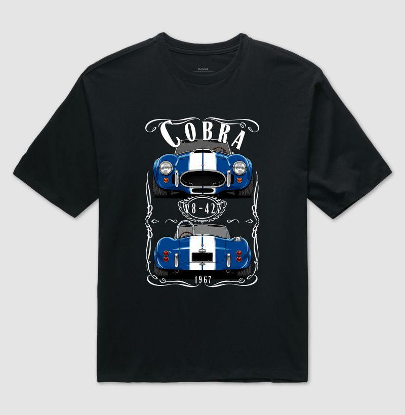 Camiseta oversized Cobra vintage