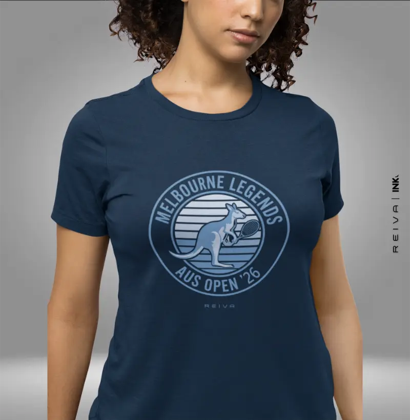 Camiseta de Tênis Feminina - Melbourne Legends