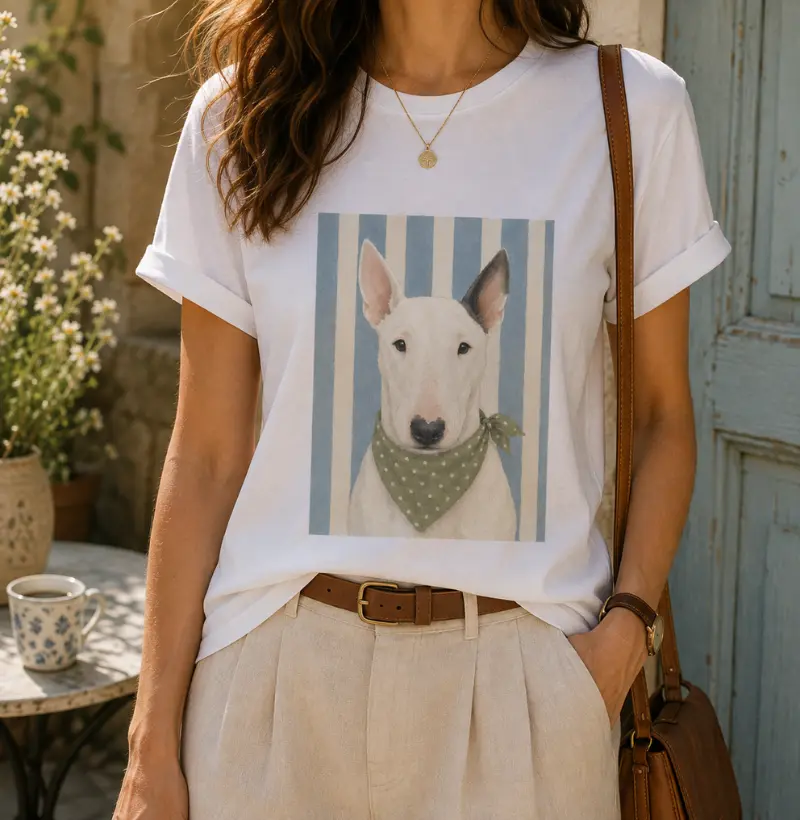 Bull Terrier - Gentle Paws - Camiseta
