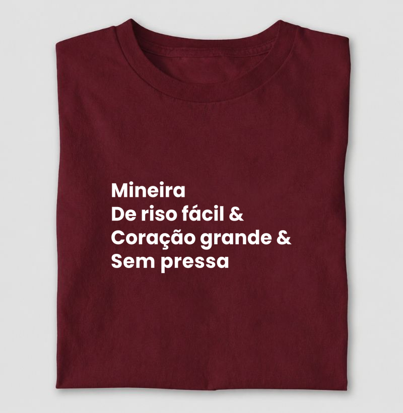 Mineira, de riso fácil & coração grande & sem pressa