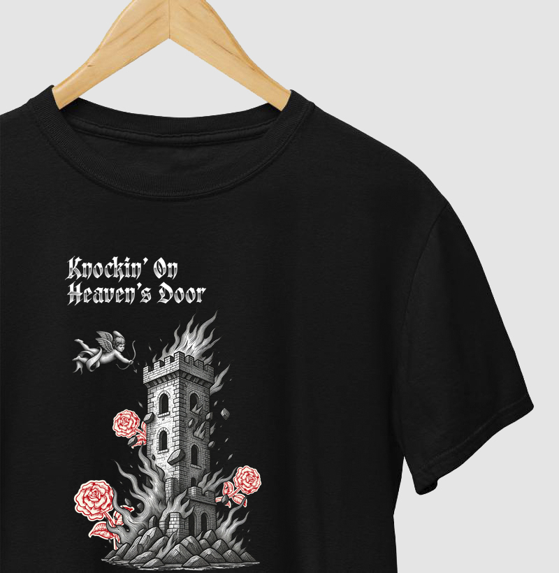 Camiseta Torre Guns Coleção Música. Masculino e feminino. Algodão Premium.
