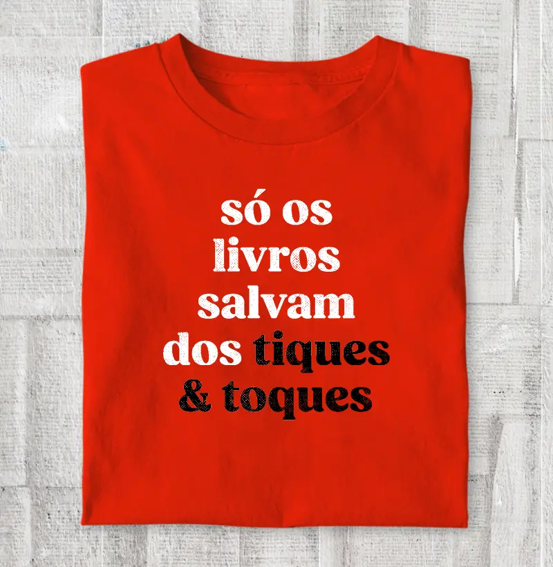 Só os livros salvam