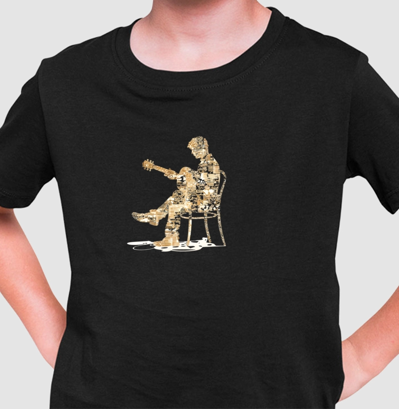 Acoustic Guitarist in Motion