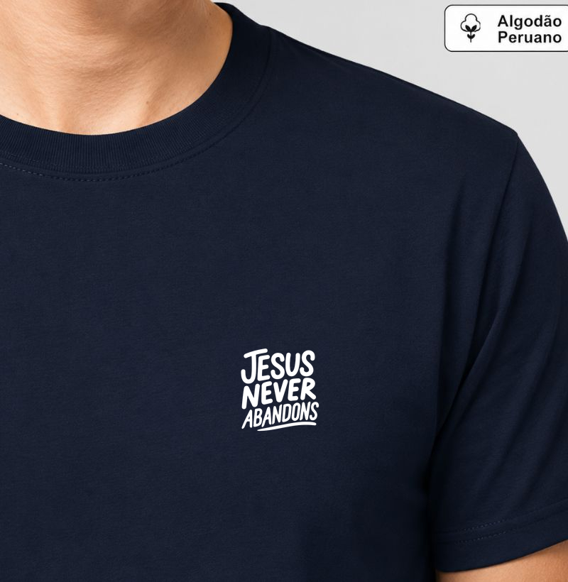 Camiseta Peruano Jesus Never Abandons