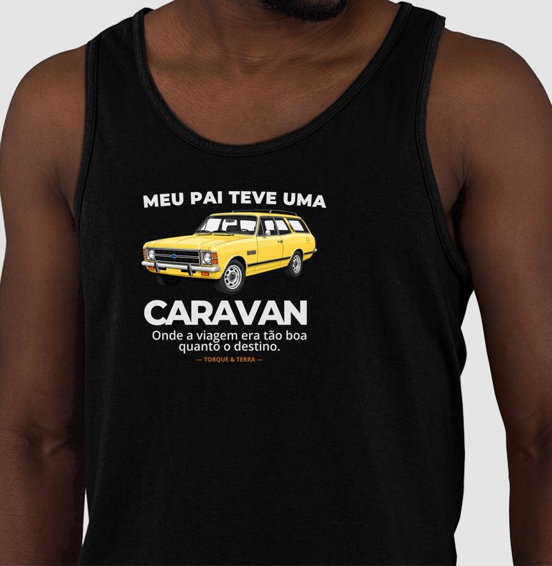 Meu pai teve uma - CARAVAN - amarela