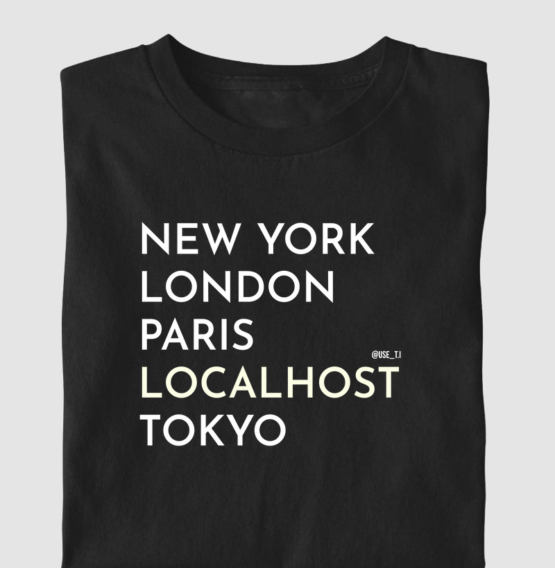 New York, London, Paris, Localhost, Tokyo