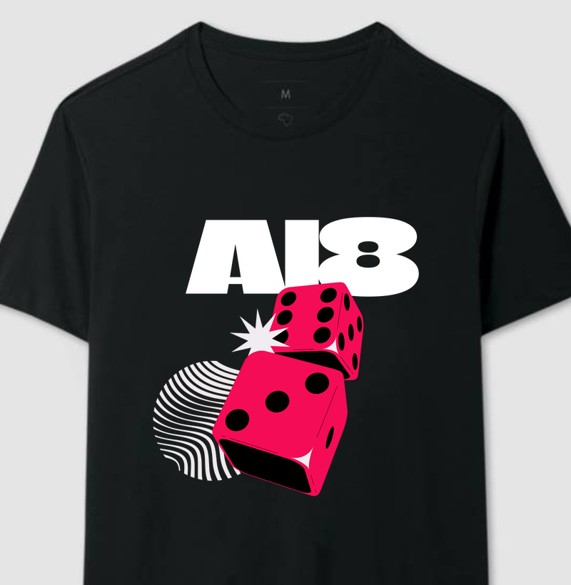 Camiseta Básica Dice