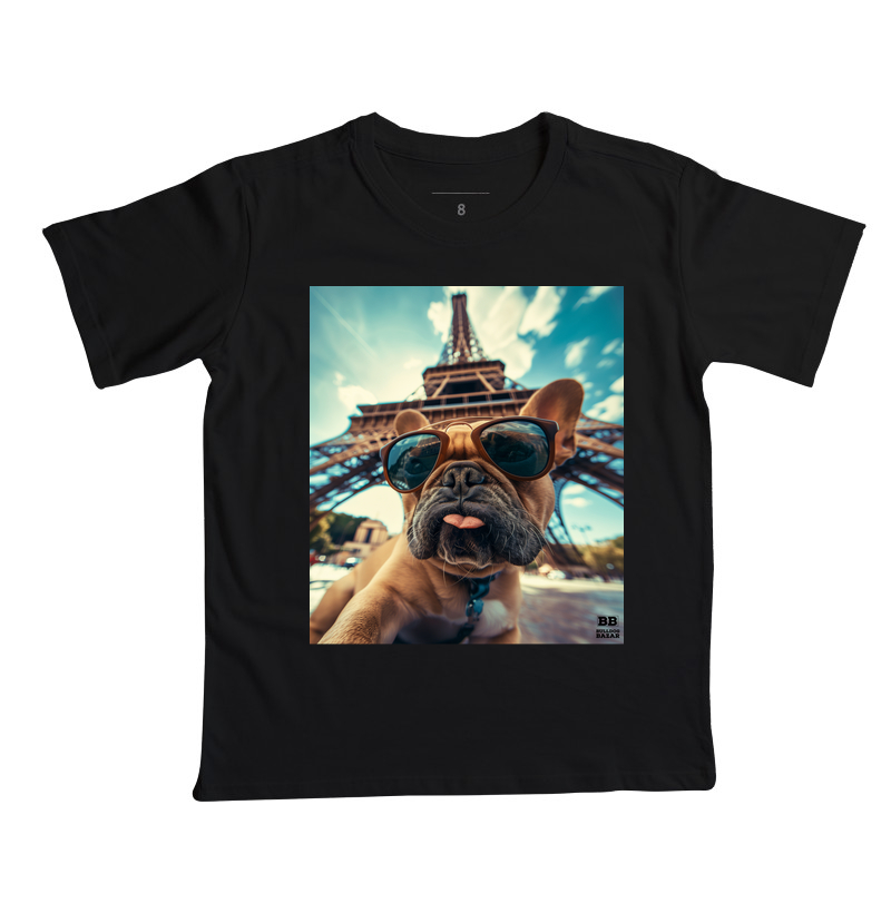 Infantil Bulldog Frances "Selfie 2"