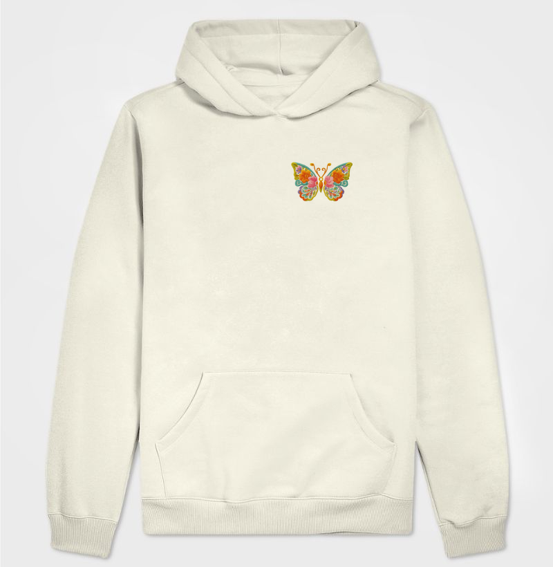 Moletom Hoodie Borboleta MINI