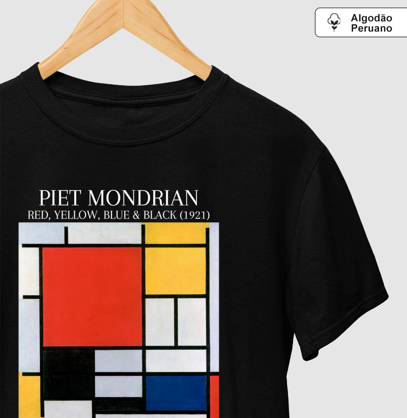 Red, Yellow, Blue & Black (1921) V2. - Mondrian