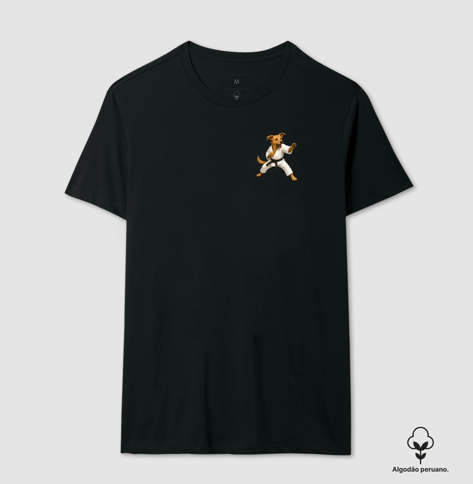 Caramelo - Judô - Camiseta Algodão Peruano