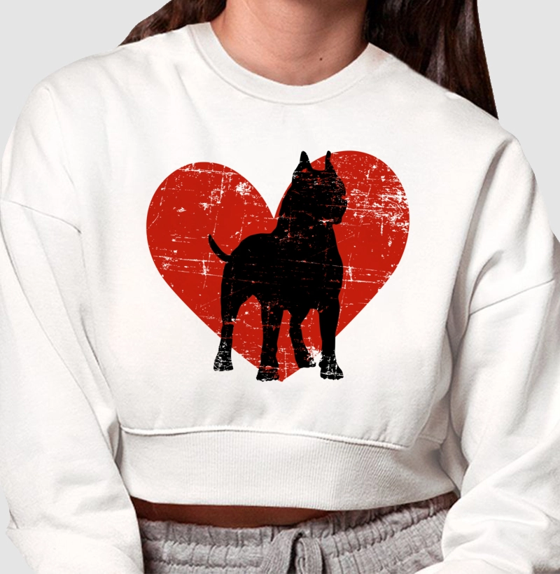 Amstaff Coração Vermelho