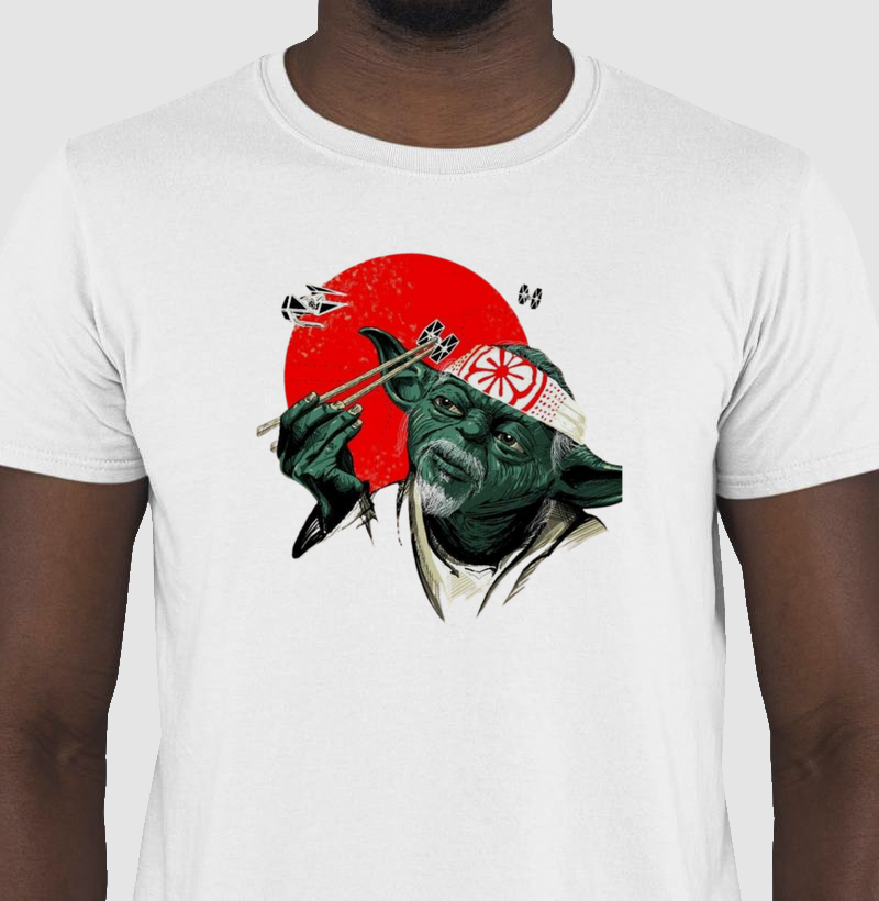 Camiseta MESTRE DA FORÇA E DA SABEDORIA