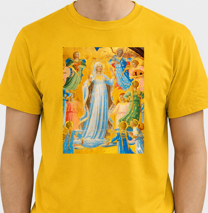 Camiseta Arte Sacra Renascentista Fra Angelico 