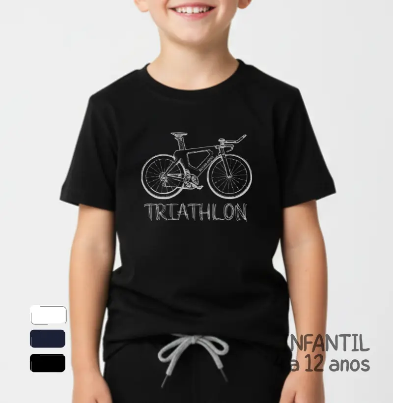 Camisa Infantil Time Trial Desenho