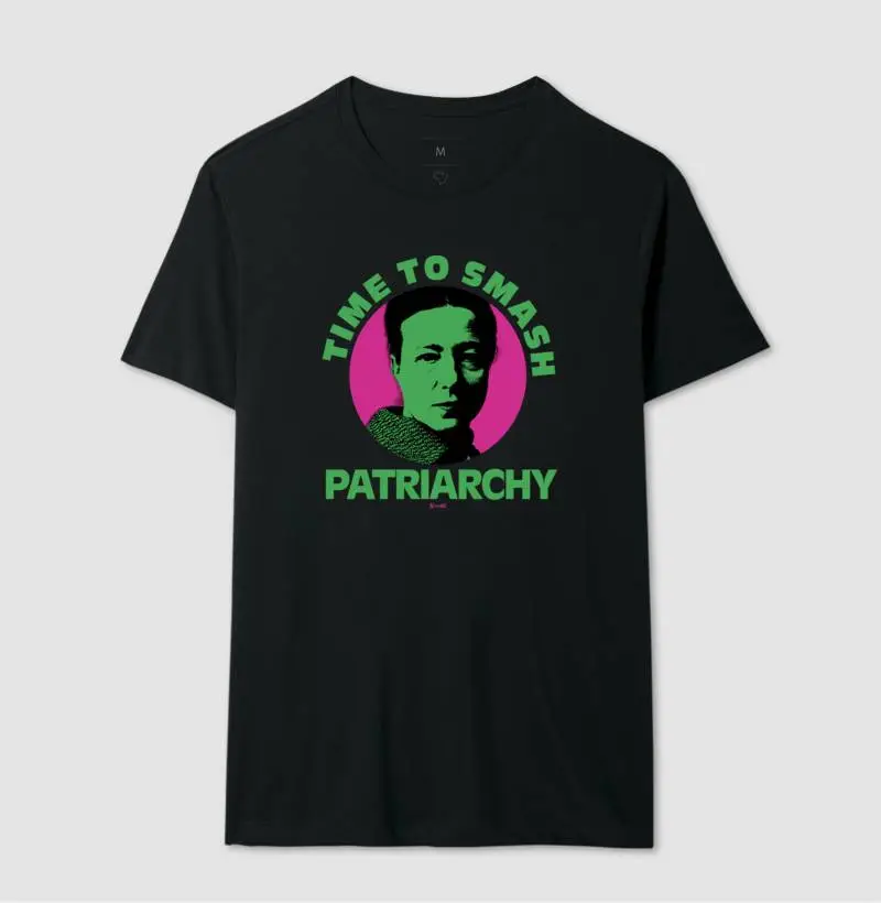 time to smash patriarchy Simone de Beauvoir