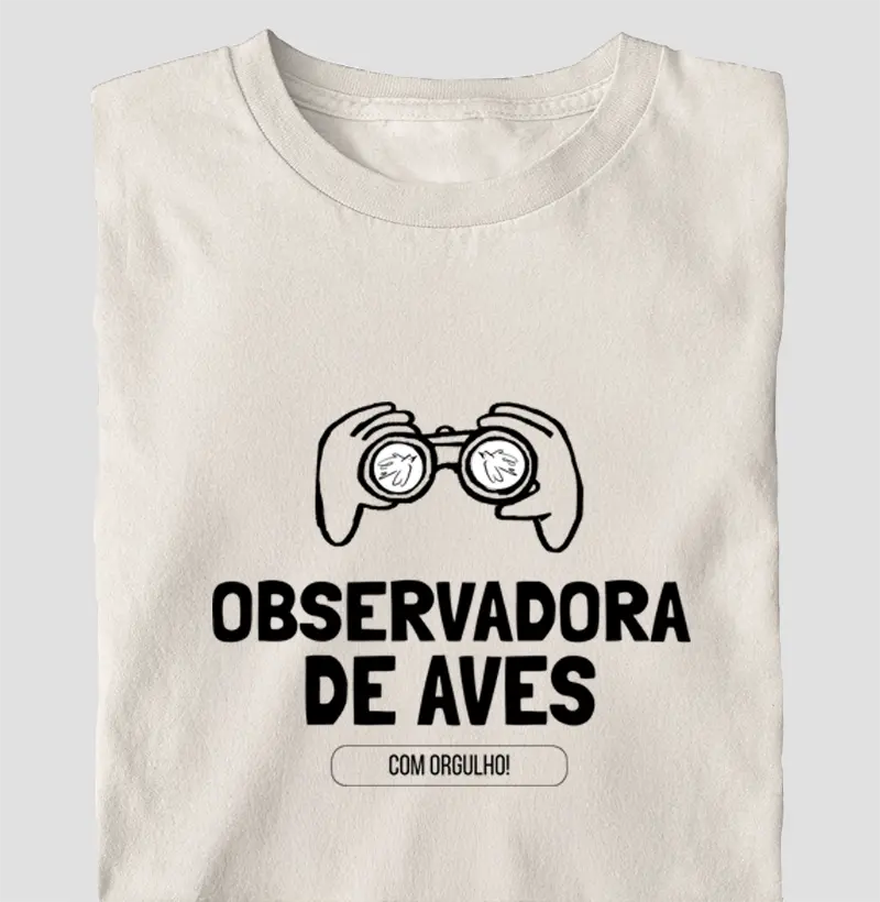 Observadora de Aves - Oversized