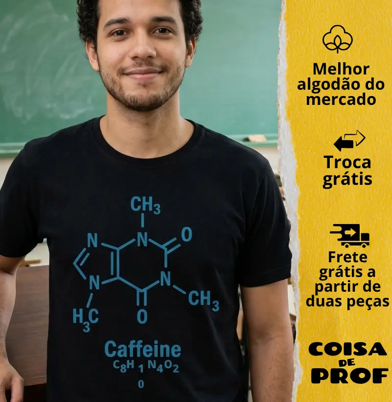Camiseta Cafeína