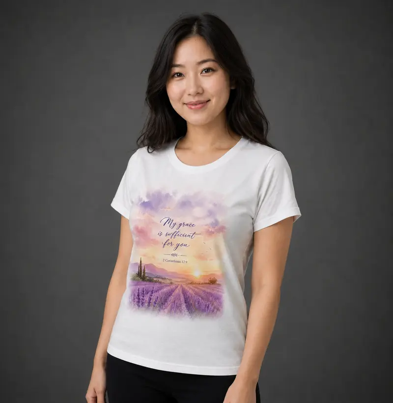 Camiseta Sua Graça Me Basta